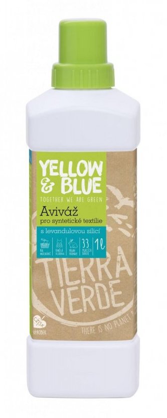 Yellow&Blue Aviváž s levanduľou (1 l) - na zjemnenie syntetickej bielizne