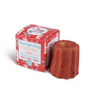 Lamazuna Tuhý šampon pro normální vlasy - pomeranč, anýz a skořice (55 g)