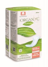 Organyc Materské vložky po pôrode (12 ks) - 100% z biobavlny, 6 kvapôčok