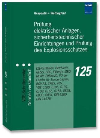 Prüfung elektrischer Anlagen, sicherheitstechnischer Einrichtungen und Prüfung des Explosionsschutzes Prüfung elektrischer Anlagen, sicherheitstechnischer Einrichtungen und Prüfung des Explosionsschutzes