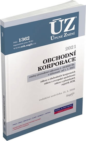 ÚZ 1362 Obchodní korporace