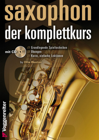 Saxophon der Komplettkurs, m. Audio-CD