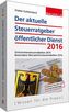 Der aktuelle Steuerratgeber öffentlicher Dienst 2016