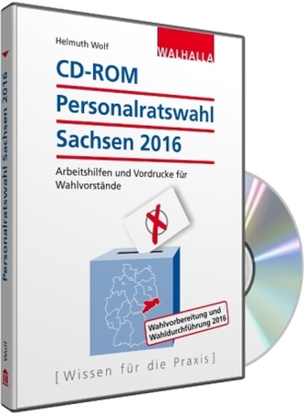 CD-ROM Personalratswahl Sachsen 2016, DVD-ROM