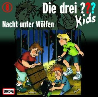 Die drei Fragezeichen-Kids - Nacht unter Wölfen, 1 Audio-CD