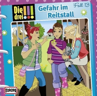 Die drei Ausrufezeichen - Gefahr im Reitstall, 1 Audio-CD