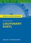 Arthur Schnitzler 'Lieutenant Gustl'