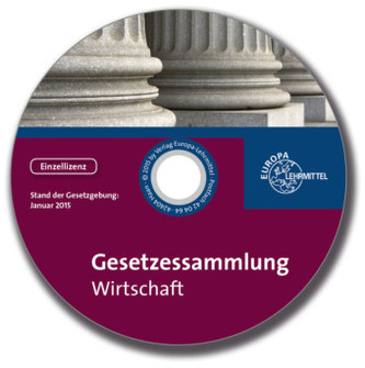 Gesetzessammlung Wirtschaft, 1 CD-ROM