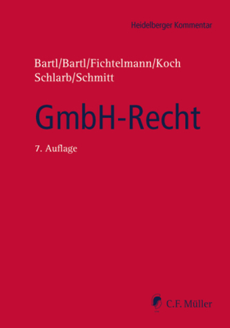 GmbH-Recht, Kommentar