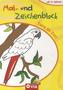 Mal- und Zeichenblock Tiere im Zoo