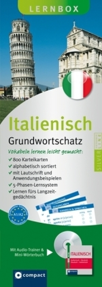 Italienisch Grundwortschatz, Lernbox
