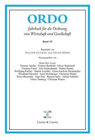 ORDO, Jahrbuch für die Ordnung von Wirtschaft und Gesellschaft