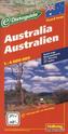Hallwag Straßenkarte Australien. Australia. Australie