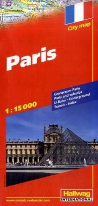 Hallwag CityMap Paris. Parigi