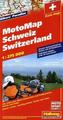 Hallwag Motorradkarte MotoMap Schweiz. MotoMap Switzerland. MotoMap Suisse; MotoMap Svizzera