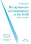 Das System des Leistungssports in der DDR