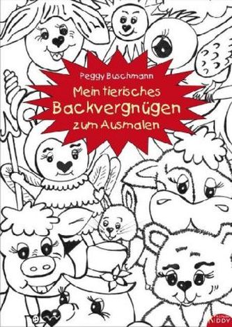 Mein tierisches Backvergnügen zum Ausmalen
