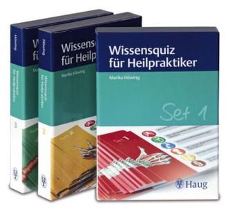 Wissensquiz für Heilpraktiker, Set 1-3