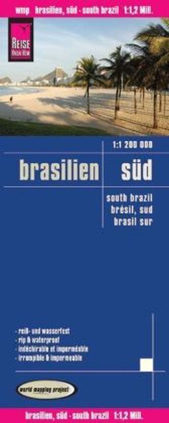 World Mapping Project Brasilien, Süd. South Brazil. Brésil, Sud. Brasil Sur