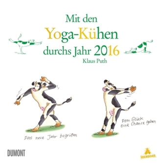 Mit den Yoga-Kühen durch das Jahr 2016