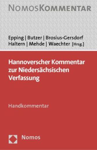 Hannoverscher Kommentar zur Niedersächsischen Verfassung