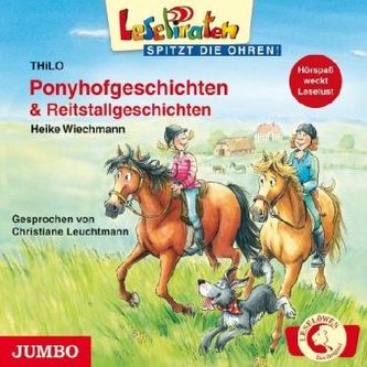 Ponyhofgeschichten & Reitstallgeschichten, 1 Audio-CD