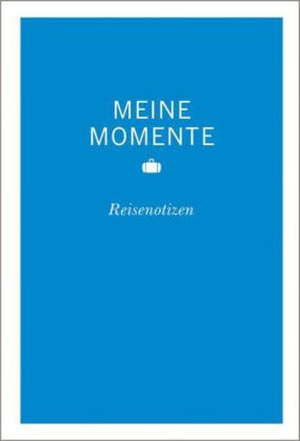 MERIAN Momente Meine Momente Reisenotizen (blau)