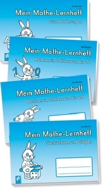 Mein Mathe-Lernheft, 4 Hefte