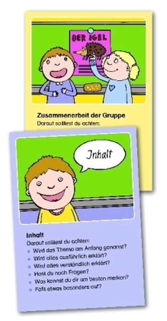 Klasse präsentiert!, Karten