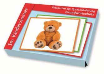 Grundwortschatz: Im Kinderzimmer, m. 32 Bildkarten