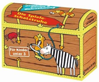 Die Spiele-Schatztruhe: Gefühle, Gefühle, Rituale & Wahrnehmung für Kinder unter 3, 30 Karten