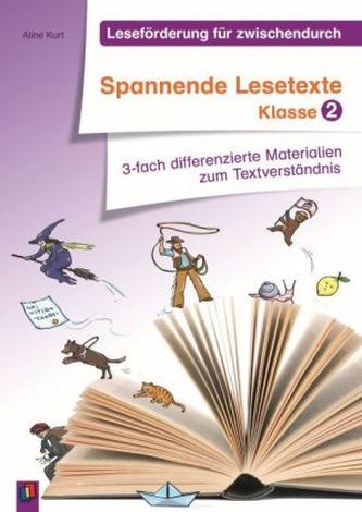 Spannende Lesetexte - Klasse 2, m. CD-ROM