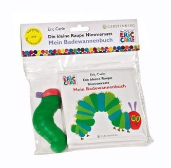 Die kleine Raupe Nimmersatt, Mein Badewannenbuch, m. Spritztier