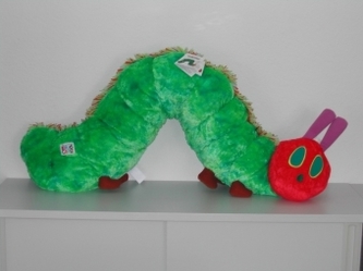 Die kleine Raupe Nimmersatt, Riesen-Plüschraupe 125 cm