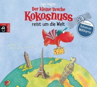 Der kleine Drache Kokosnuss reist um die Welt, 2 Audio-CDs Der kleine Drache Kokosnuss reist um die Welt, 2 Audio-CDs