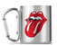 Kovový hrnček s karabínou 240 ml - Rolling Stones