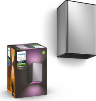 Hue LED White and Color Ambiance Venkovní nástěnné svítidlo Philips Resonate 17464/47/P7 2x8W