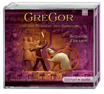 Gregor und das Schwert des Kriegers, 4 Audio-CDs