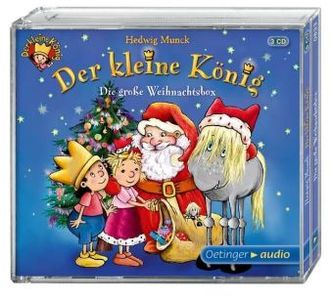 Der kleine König - Die große Weihnachtsbox, 3 Audio-CDs