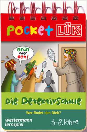 Spielblock Detektivschule: Wer findet den Dieb?