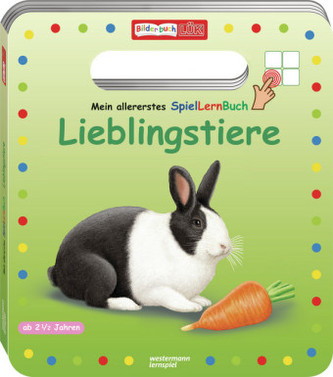 Mein allererstes SpielLernBuch - Lieblingstiere