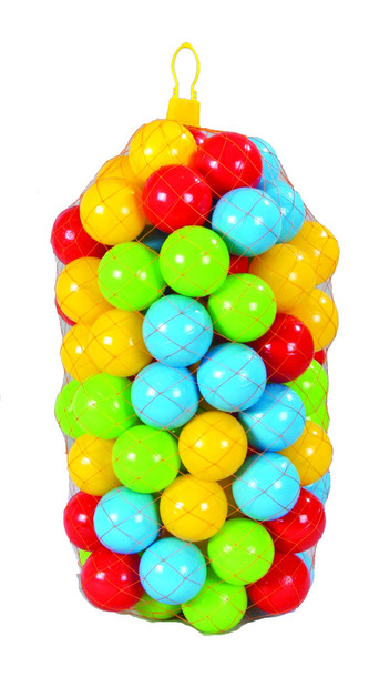 Plastové míčky 7 cm - 50 ks