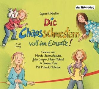Die Chaosschwestern voll im Einsatz!, 4 Audio-CDs
