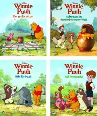 Disney Winnie Puuh. Nr.1-4