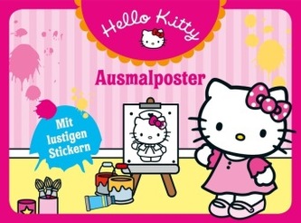 Hello Kitty: Ausmalposter