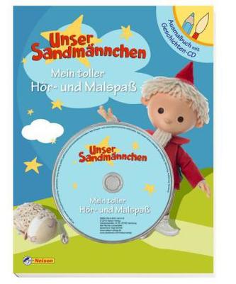 Unser Sandmännchen - Mein Hör- und Malspaß, m. Audio-CD