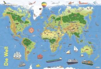 Mein Lernposter: Die Welt