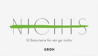 Gutscheinbuch NICHTS