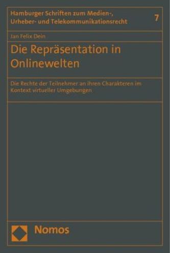 Die Repräsentation in Onlinewelten