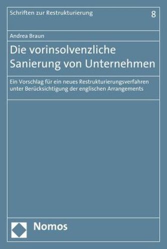 Die vorinsolvenzliche Sanierung von Unternehmen